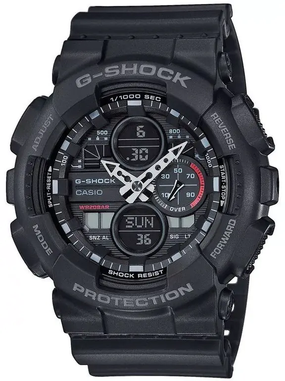 ⁨ZEGAREK MĘSKI CASIO G-SHOCK GA-140-1A1ER (zd137a)⁩ w sklepie Wasserman.eu