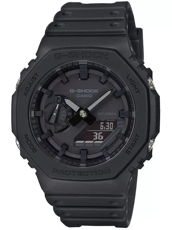 ⁨ZEGAREK MĘSKI CASIO G-SHOCK OCTAGON GA-2100-1A1ER (zd139b)⁩ w sklepie Wasserman.eu