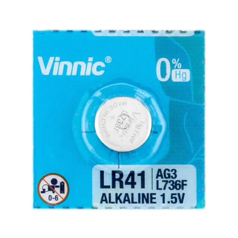 ⁨Bateria alkaliczna Vinnic LR736/384/AG3⁩ w sklepie Wasserman.eu