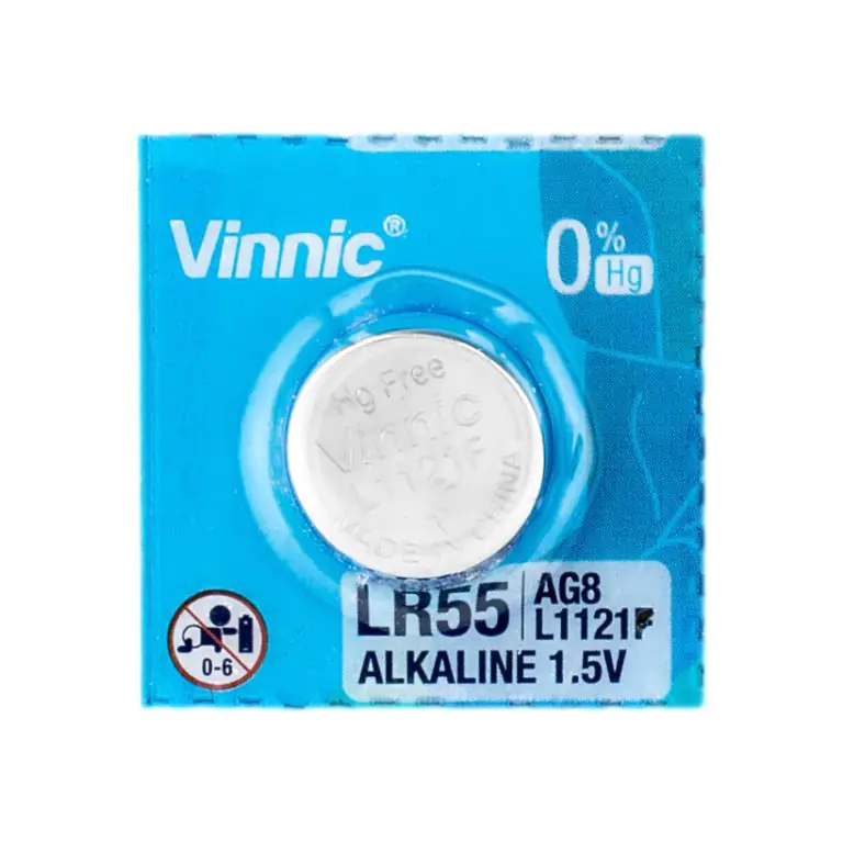 ⁨Bateria alkaliczna Vinnic LR1121/381/AG8⁩ w sklepie Wasserman.eu