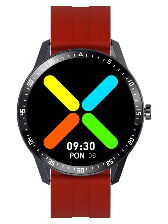 ⁨SMARTWATCH MĘSKI G. Rossi SW018-4 black/red (sg012d) WŁASNE TARCZE⁩ w sklepie Wasserman.eu