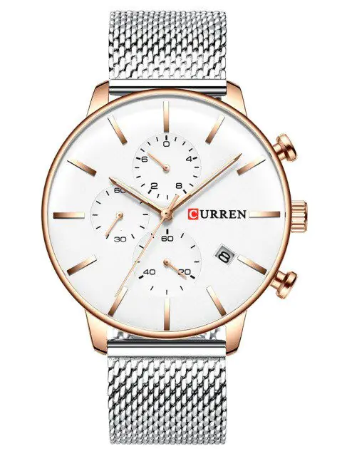 ⁨ZEGAREK MĘSKI CURREN 8339 (zc015b) - CHRONOGRAF⁩ w sklepie Wasserman.eu