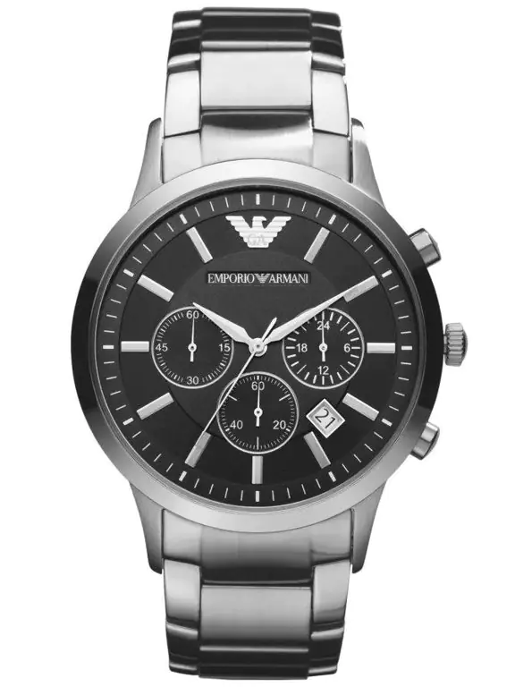 ⁨ZEGAREK MĘSKI EMPORIO ARMANI AR2434 - RENATO + BOX⁩ w sklepie Wasserman.eu