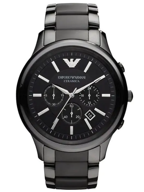 ⁨ZEGAREK MĘSKI EMPORIO ARMANI AR1452 - CERAMICA⁩ w sklepie Wasserman.eu