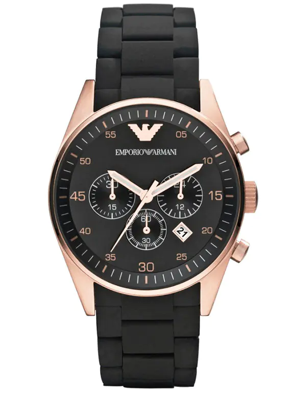 ⁨ZEGAREK MĘSKI EMPORIO ARMANI AR5905 - SPORTIVO (zi004b)⁩ w sklepie Wasserman.eu