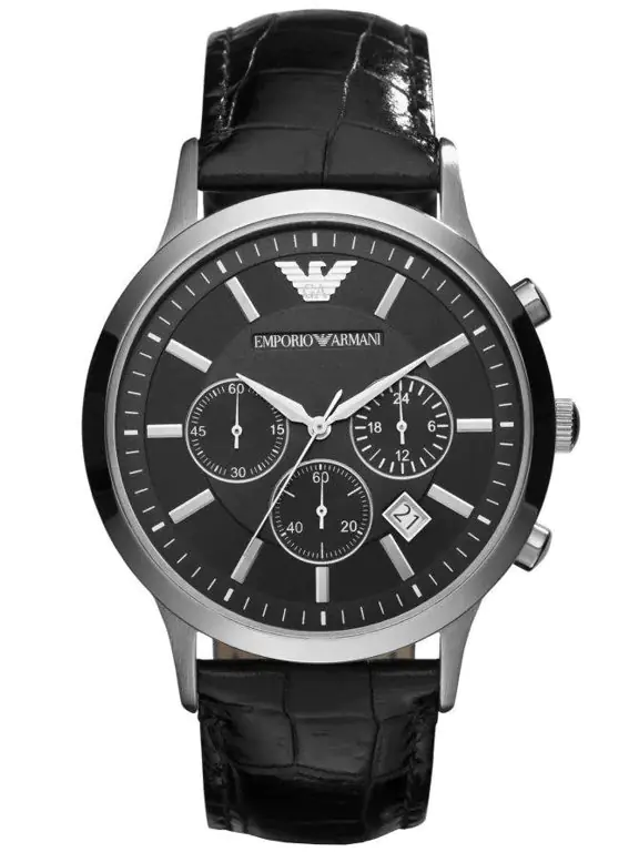 ⁨ZEGAREK MĘSKI EMPORIO ARMANI AR2447 - RENATO (zi012a)⁩ w sklepie Wasserman.eu