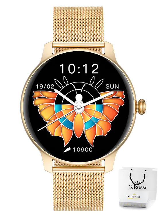 ⁨SMARTWATCH DAMSKI G. Rossi SW020-4 - CIŚNIENIOMIERZ, PULSOKSYMETR (sg013d)⁩ w sklepie Wasserman.eu