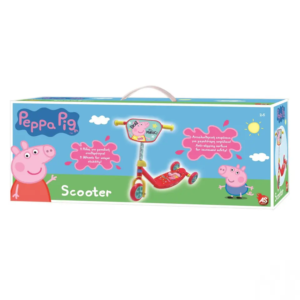 Scooter 3-wheels Peppa Pig at Wasserman.eu
