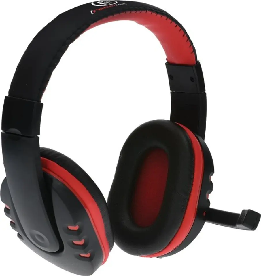 ⁨Stereo headphones PC Rohan, with microphone, 2x mini jack 3.5mm (in/out)⁩ at Wasserman.eu