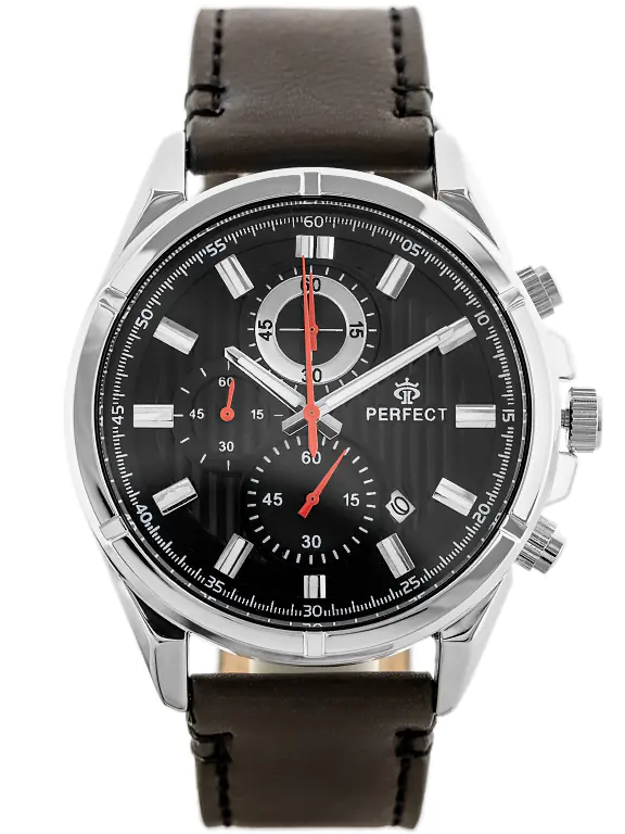 ⁨ZEGAREK MĘSKI PERFECT CH03L - CHRONOGRAF (zp352c) + BOX⁩ w sklepie Wasserman.eu