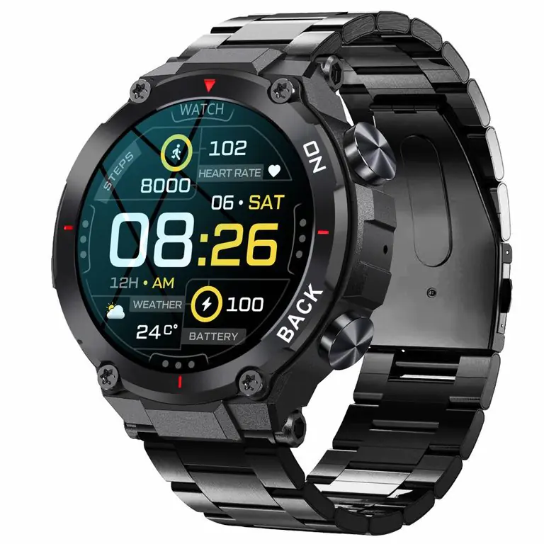 ⁨SMARTWATCH MĘSKI GRAVITY GT8-2 - z GPS (sg017b)⁩ w sklepie Wasserman.eu