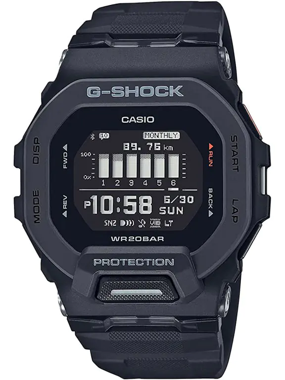 ⁨ZEGAREK MĘSKI CASIO G-SHOCK G-SQUAD GBD-200-1ER(zd157a)⁩ w sklepie Wasserman.eu