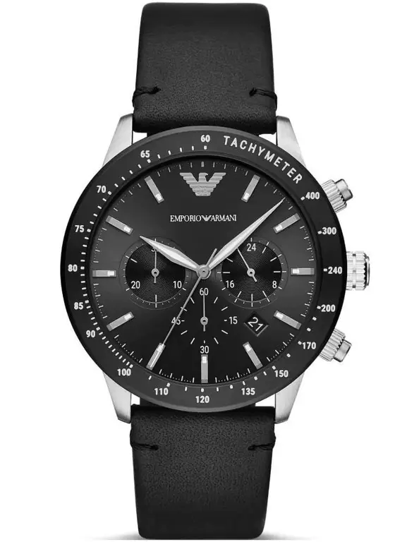 ⁨ZEGAREK MĘSKI EMPORIO ARMANI AR11243 - MARIO (zi021a)⁩ w sklepie Wasserman.eu