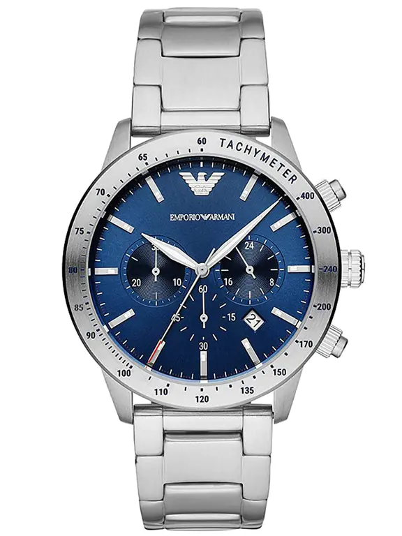 ⁨ZEGAREK MĘSKI EMPORIO ARMANI AR11306 - MARIO (zi017b)⁩ w sklepie Wasserman.eu