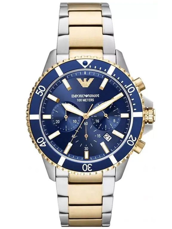 ⁨ZEGAREK MĘSKI EMPORIO ARMANI AR11362 - DIVER (zi027a)⁩ w sklepie Wasserman.eu