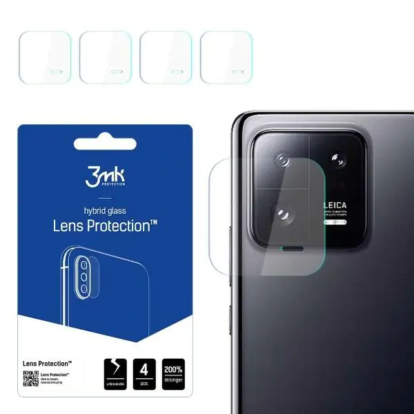 ⁨3MK Lens Protect Xiaomi 13 Pro Ochrona na obiektyw aparatu 4szt⁩ w sklepie Wasserman.eu