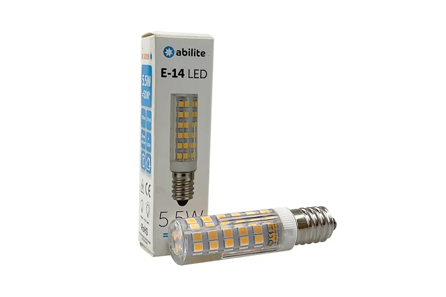 ⁨LED BULB ABILITE HEAT STICK E14 5,5W 230V 650LM⁩ at Wasserman.eu