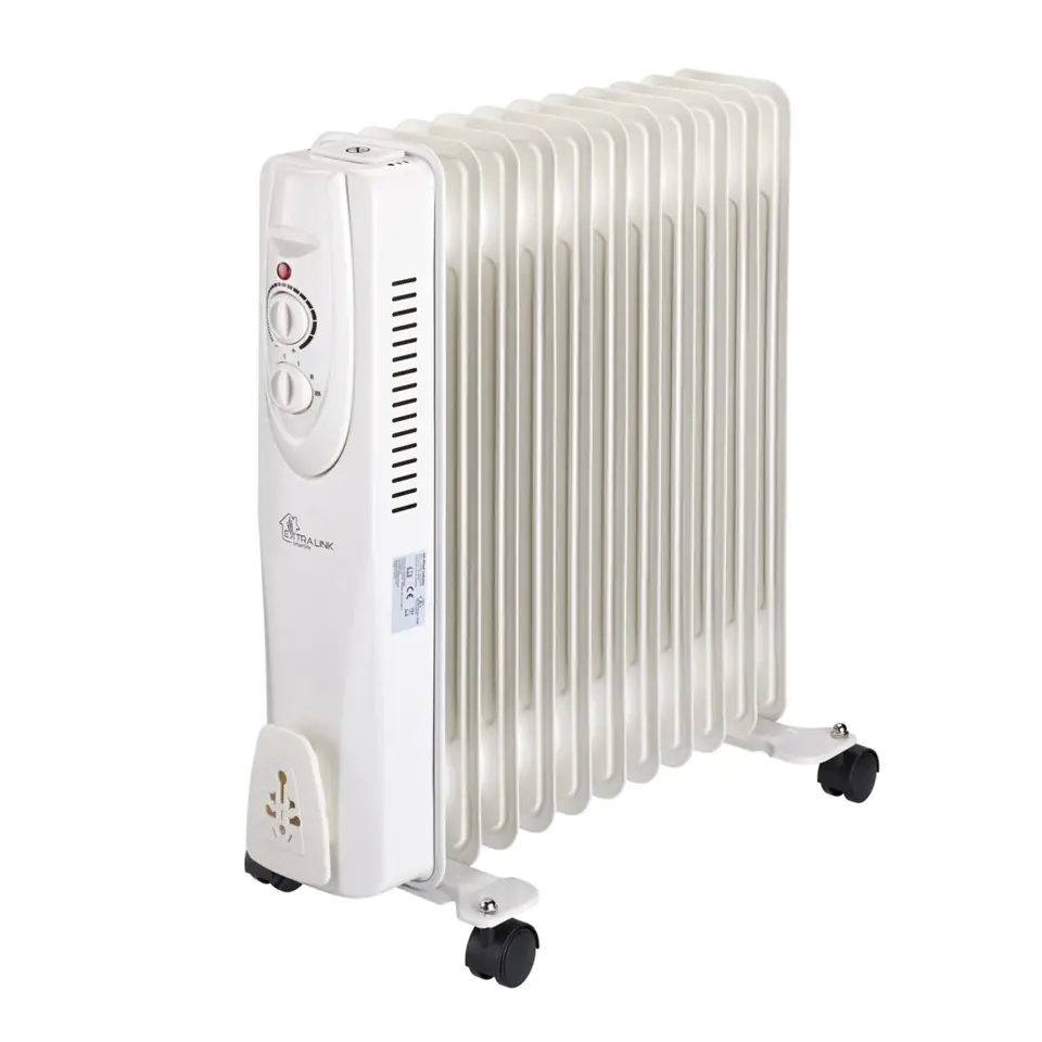 ⁨EXTRALINK OIL HEATER RADIATOR 2500W, 11 FINS, NY-25W1⁩ w sklepie Wasserman.eu