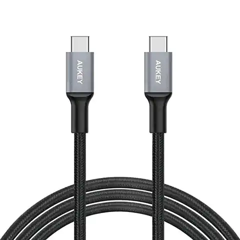 ⁨CB-CD6 nylonowy kabel Quick Charge USB C - USB C | 2m | 3A | 60W PD | 20V⁩ w sklepie Wasserman.eu
