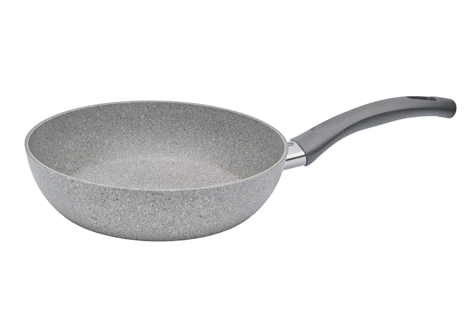 ⁨BALLARINI Ferrara deep granite frying pan 28 cm FERG3K0.28U⁩ at Wasserman.eu