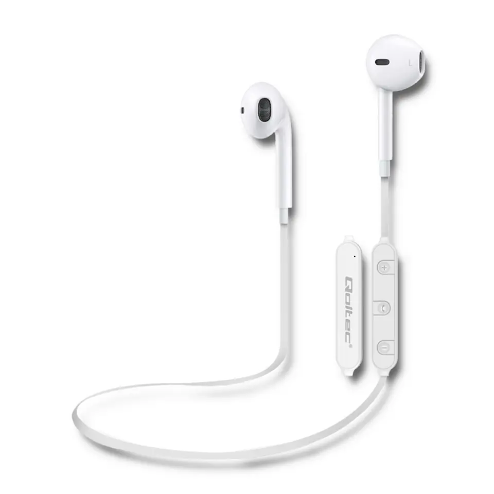 BT Wireless In-Ear Headphones with Microfon White at Wasserman.eu