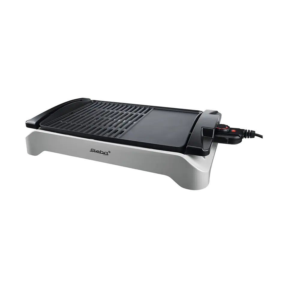 Grill elektryczny Steba VG 101 (stołowy-otwarty; 2000W; kolor czarno-srebrny) w sklepie Wasserman.eu
