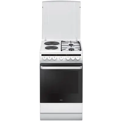 ⁨Amica 58ME2.35HZpMs(W) Freestanding cooker Combi White A⁩ at Wasserman.eu