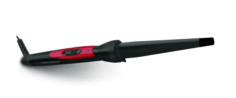 ⁨Esperanza SALMA Curling iron Warm Black, Red 1.7 m⁩ at Wasserman.eu