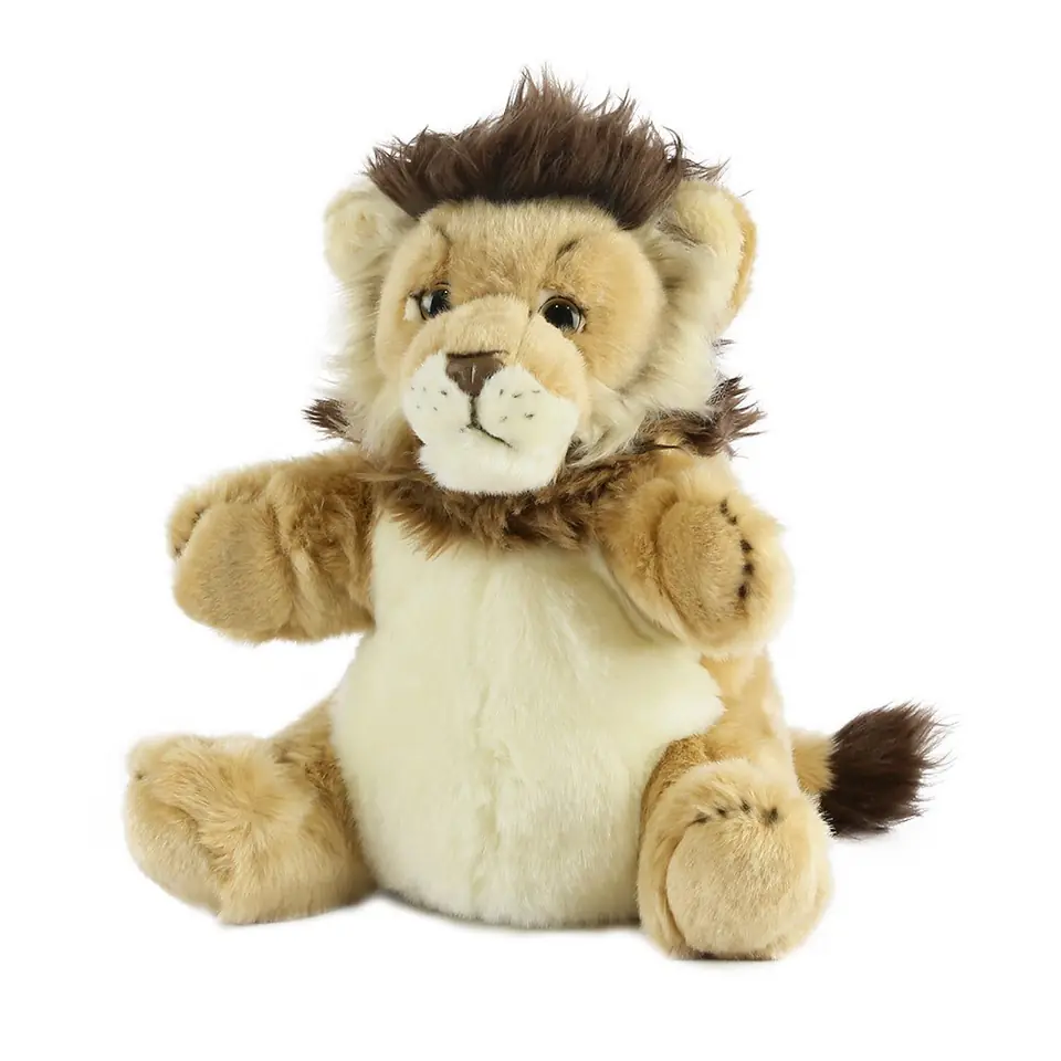 Hand Puppet National Geographic African lion at Wasserman.eu