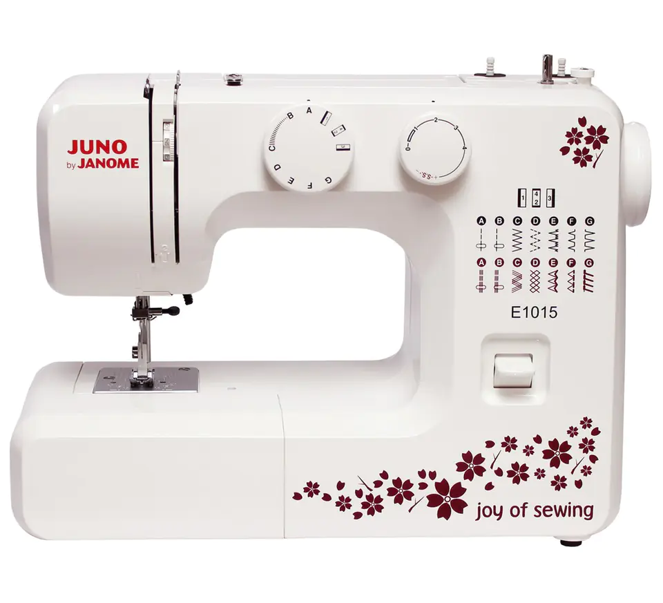 ⁨Maszyna do szycia Juno by Janome E1015⁩ w sklepie Wasserman.eu