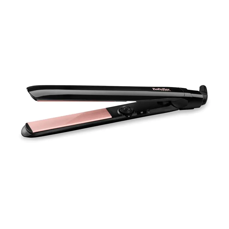 ⁨BaByliss Smooth Control 235 Straightening iron Warm Black,Pink gold 3 m⁩ at Wasserman.eu