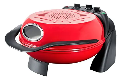 ⁨Steba PB 1 pizza maker/oven 1 pizza(s) Black,Red 1000 W⁩ at Wasserman.eu