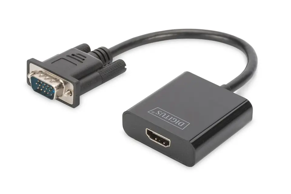 ⁨VGA-HDMI Converter FHD audio 3.5mm⁩ at Wasserman.eu