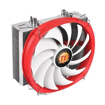 ⁨Thermaltake NiC L32 Processor Cooler 14 cm Aluminium, Red, White⁩ at Wasserman.eu