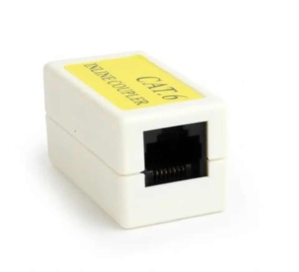 Coupler Cat. 6 LAN8P8C RJ-45F/white at Wasserman.eu
