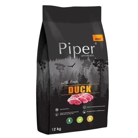 ⁨DOLINA NOTECI Piper Animals with duck - dry dog food - 12 kg⁩ at Wasserman.eu