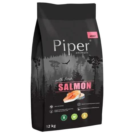 ⁨DOLINA NOTECI Piper Animals with salmon - dry dog food - 12 kg⁩ at Wasserman.eu