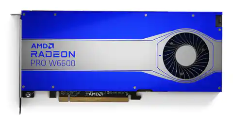 ⁨Karta graficzna AMD Radeon W6600 8GB GDDR6, 4x DisplayPort, 130W, PCI Gen4 x16, HDR Support, 8K Support⁩ w sklepie Wasserman.eu