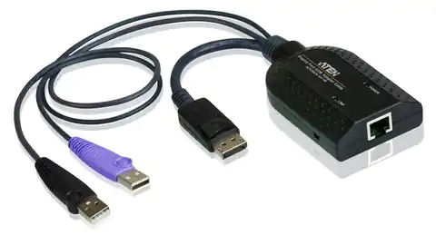 ⁨ATEN USB - DisplayPort to Cat5e/6 KVM Adapter Cable (CPU Module)⁩ at Wasserman.eu