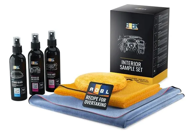 ⁨ADBL INTERIOR SAMPLE SET - cosmetics and accessories for the interior⁩ at Wasserman.eu