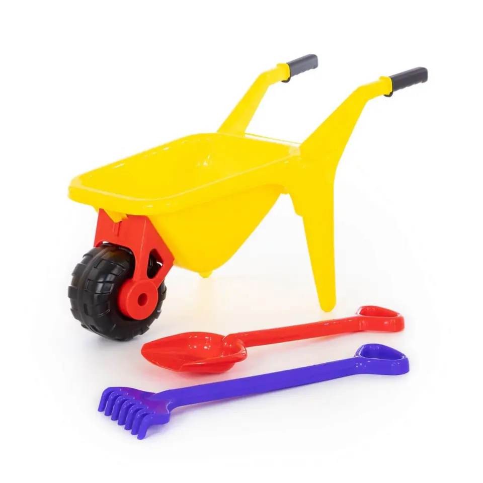 Big Wheelbarrow with big shovela at Wasserman.eu