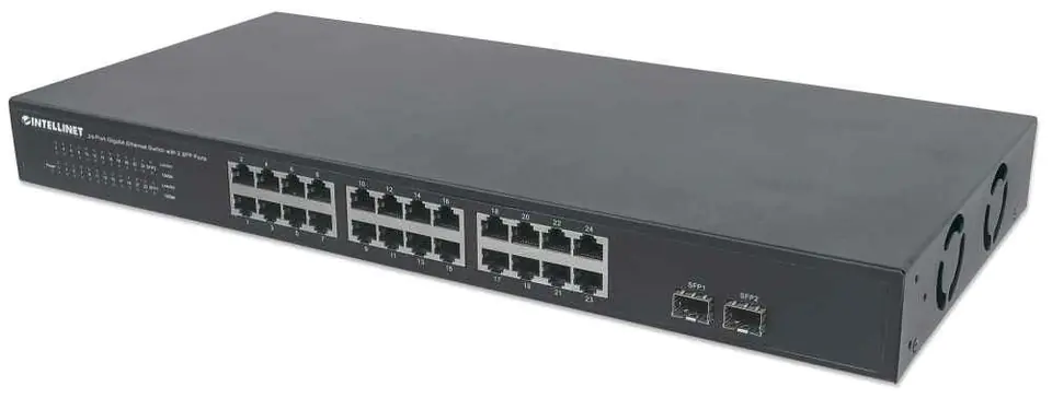 INTELLINET SWITCH 10/100/1000 GIGA 24 SFP 561044 w sklepie Wasserman.eu