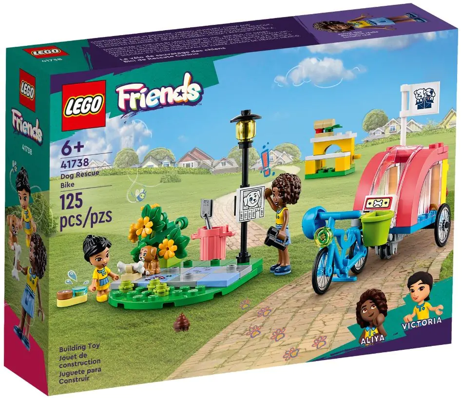 ⁨LEGO FRIENDS 41738 DOG RESCUE BIKE⁩ at Wasserman.eu