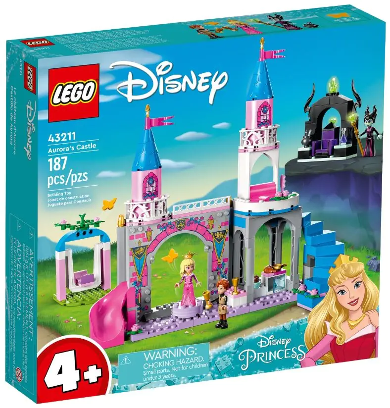 ⁨LEGO Disney Princess 43211 Zamek Aurory⁩ w sklepie Wasserman.eu