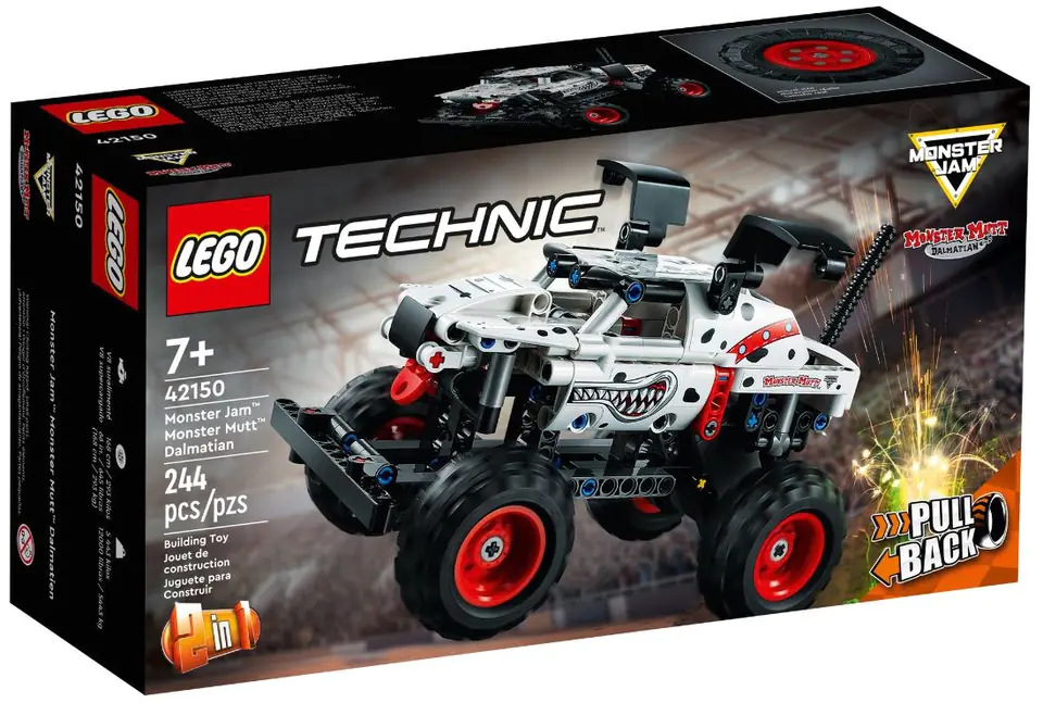 ⁨LEGO TECHNIC 42150 MONSTER JAM MONSTER MUTT DALMATIAN⁩ at Wasserman.eu