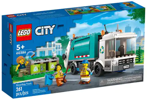 ⁨LEGO City 60386 Ciężarówka recyklingowa⁩ w sklepie Wasserman.eu
