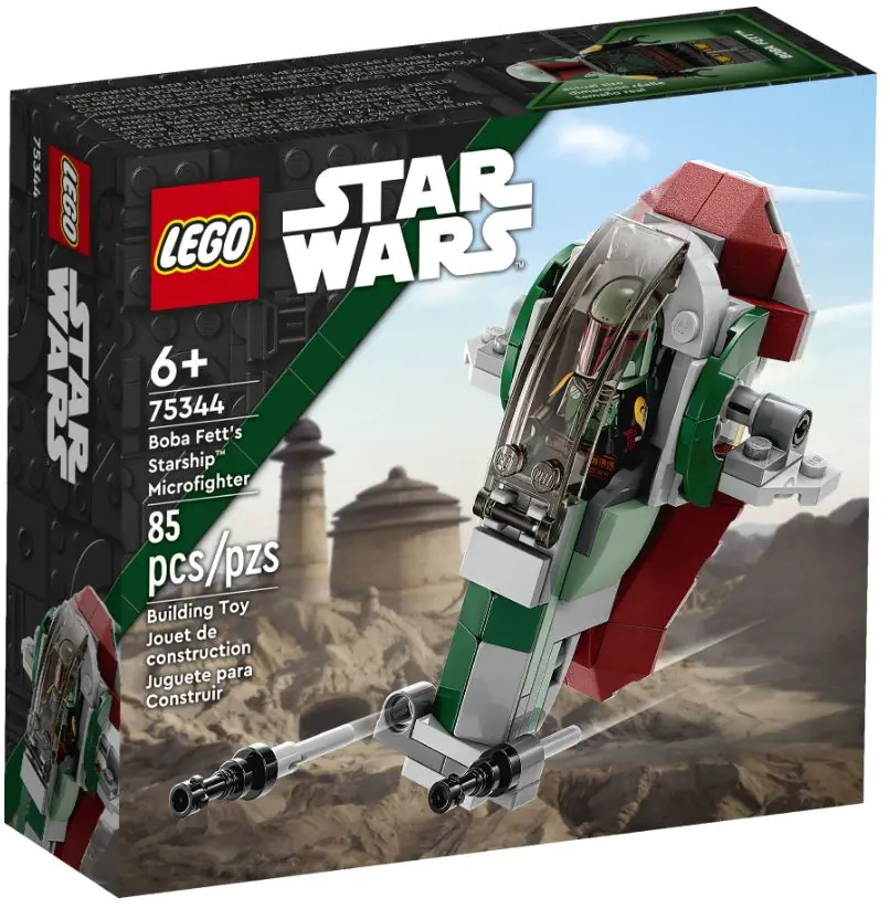 ⁨LEGO Star Wars 75344 Mikromyśliwiec kosmiczny Boby Fetta⁩ w sklepie Wasserman.eu