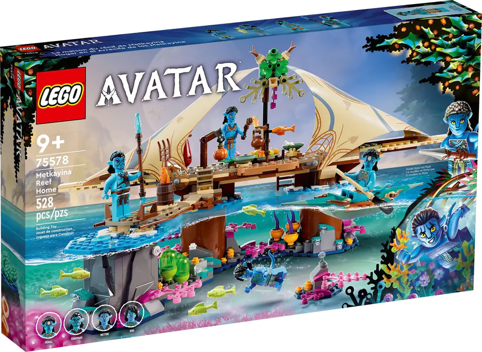 ⁨LEGO Avatar 75578 Dom na rafie klanu Metkayina⁩ w sklepie Wasserman.eu