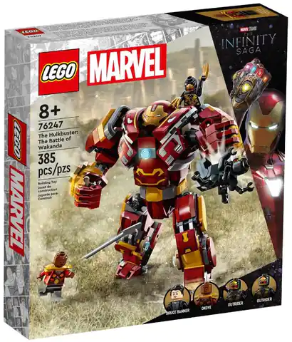 ⁨LEGO Super Heroes 76247 Hulkbuster: bitwa o Wakandę⁩ w sklepie Wasserman.eu