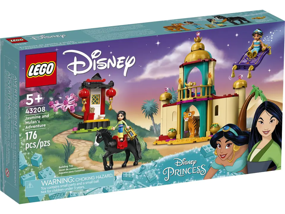 ⁨LEGO Disney Princess 43208 The Adventures of Jasmine and Mulan⁩ at Wasserman.eu